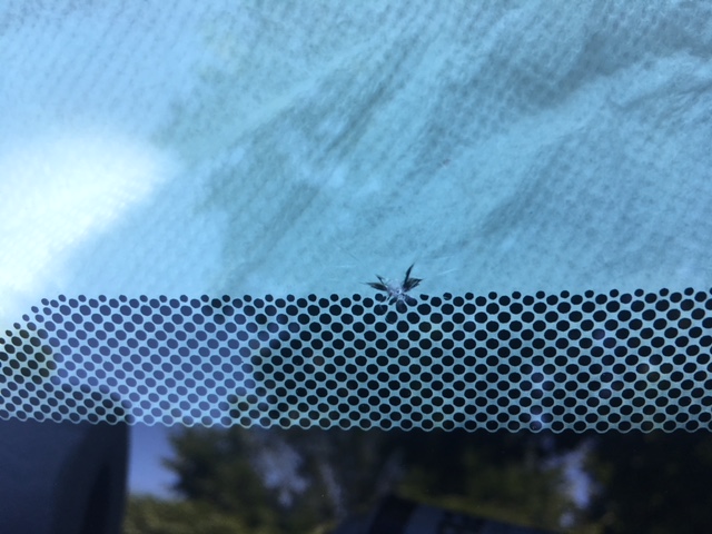 Windshield Repair Before